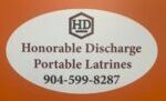 Honorable Discharge Portable Latrines